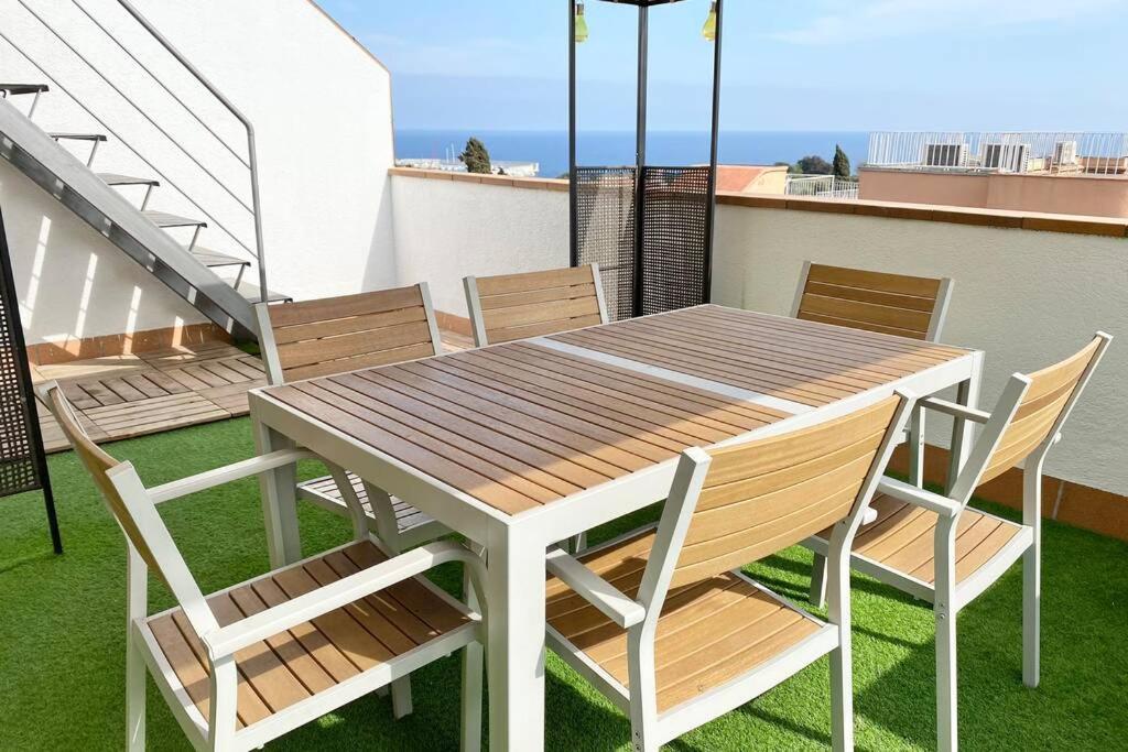 Ático con Vistas al Mar a un Paso del Centro Apartamento Blanes Exterior foto